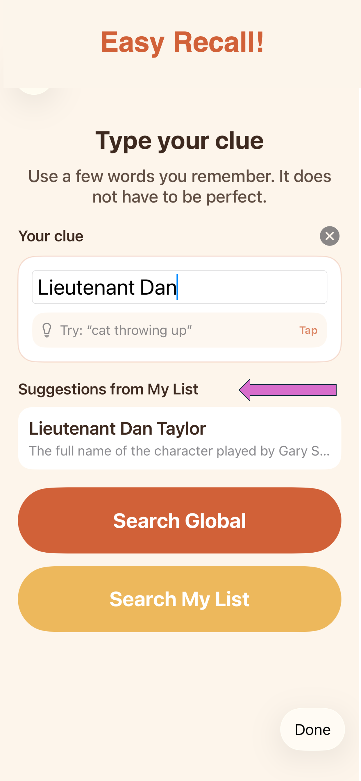Recall A Word screenshot 6